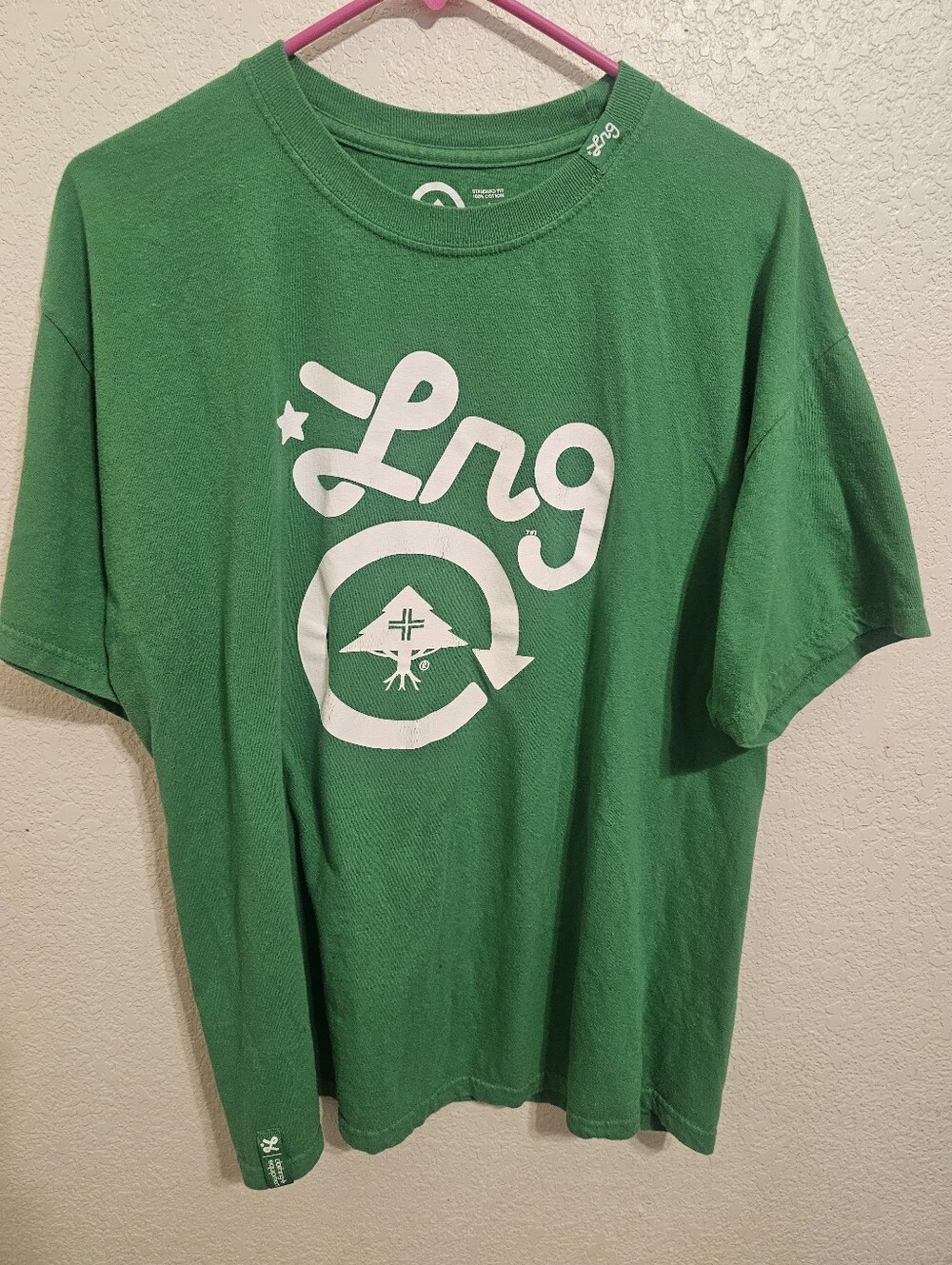 LRG Lifted Research Group Green T Shirt